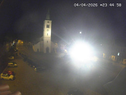 Náměstí, koste sv. Markéty