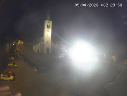 Náměstí, koste sv. Markéty