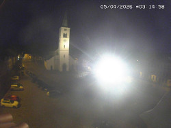 Náměstí, koste sv. Markéty