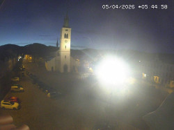 Náměstí, koste sv. Markéty