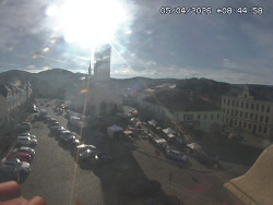 Náměstí, koste sv. Markéty