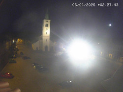 Náměstí, koste sv. Markéty