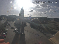 Náměstí, koste sv. Markéty