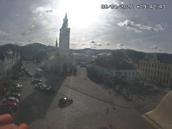 Náměstí, koste sv. Markéty