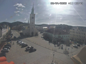 Město Kašperské Hory - Náměstí, koste sv. Markéty - 6.4.2026 v 11:15 Město Kašperské Hory - Náměstí, koste sv. Markéty - 6.4.2026 v 11:15