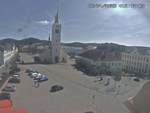 Město Kašperské Hory - Náměstí, koste sv. Markéty - 6.4.2026 v 12:45 Město Kašperské Hory - Náměstí, koste sv. Markéty - 6.4.2026 v 12:45