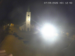 Náměstí, koste sv. Markéty