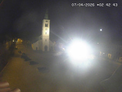 Náměstí, koste sv. Markéty