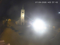 Náměstí, koste sv. Markéty