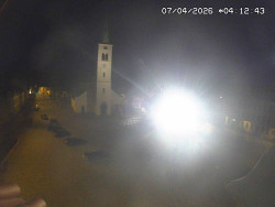 Náměstí, koste sv. Markéty