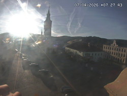 Náměstí, koste sv. Markéty