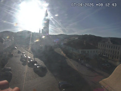 Náměstí, koste sv. Markéty