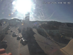 Náměstí, koste sv. Markéty