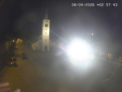 Náměstí, koste sv. Markéty