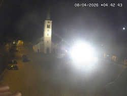 Náměstí, koste sv. Markéty