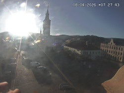 Náměstí, koste sv. Markéty