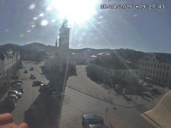 Náměstí, koste sv. Markéty