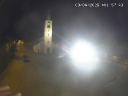 Náměstí, koste sv. Markéty