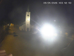 Náměstí, koste sv. Markéty