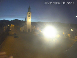 Náměstí, koste sv. Markéty