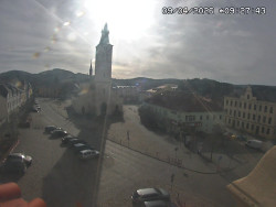 Náměstí, koste sv. Markéty