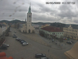 Náměstí, koste sv. Markéty