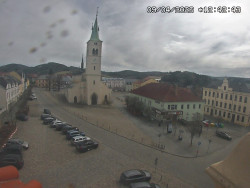 Náměstí, koste sv. Markéty