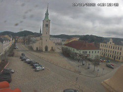 Náměstí, koste sv. Markéty