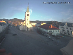 Náměstí, koste sv. Markéty