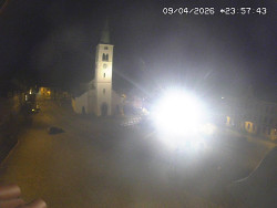 Náměstí, koste sv. Markéty