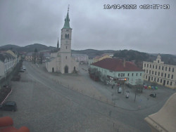 Náměstí, koste sv. Markéty