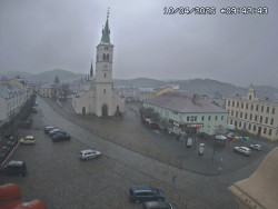 Náměstí, koste sv. Markéty