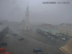 Náměstí, koste sv. Markéty