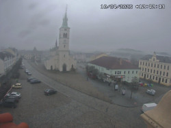 Náměstí, koste sv. Markéty