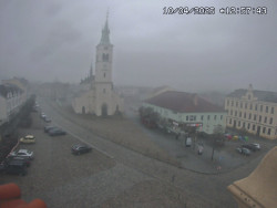 Náměstí, koste sv. Markéty