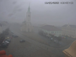 Náměstí, koste sv. Markéty