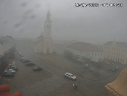 Náměstí, koste sv. Markéty