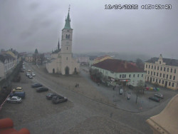 Náměstí, koste sv. Markéty