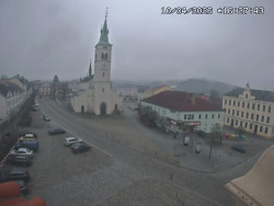 Náměstí, koste sv. Markéty