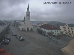 Náměstí, koste sv. Markéty