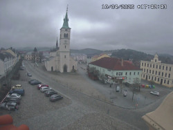 Náměstí, koste sv. Markéty