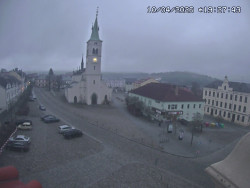 Náměstí, koste sv. Markéty