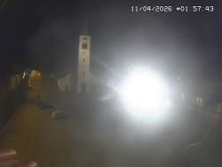 Náměstí, koste sv. Markéty