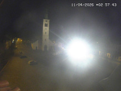 Náměstí, koste sv. Markéty