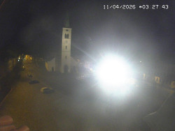 Náměstí, koste sv. Markéty