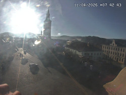 Náměstí, koste sv. Markéty