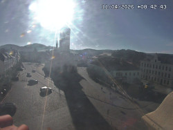 Náměstí, koste sv. Markéty