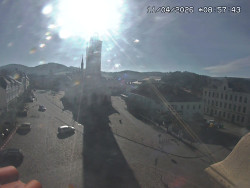 Náměstí, koste sv. Markéty