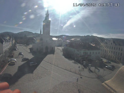 Náměstí, koste sv. Markéty