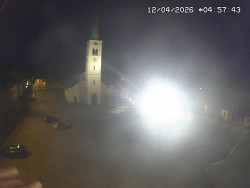 Náměstí, koste sv. Markéty